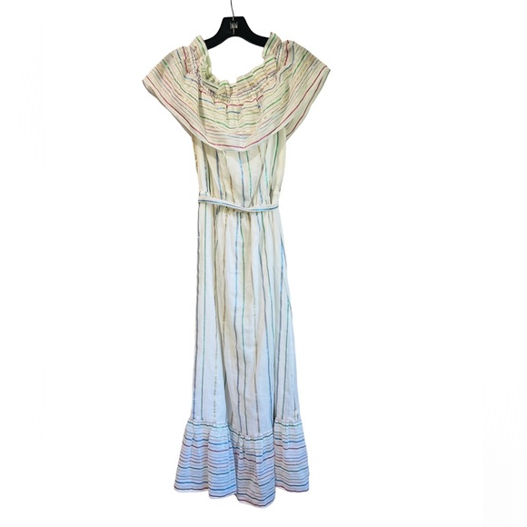 AQUA**Maxi Off-Shoulder Summer dress**Small $118 - Picture 5 of 5